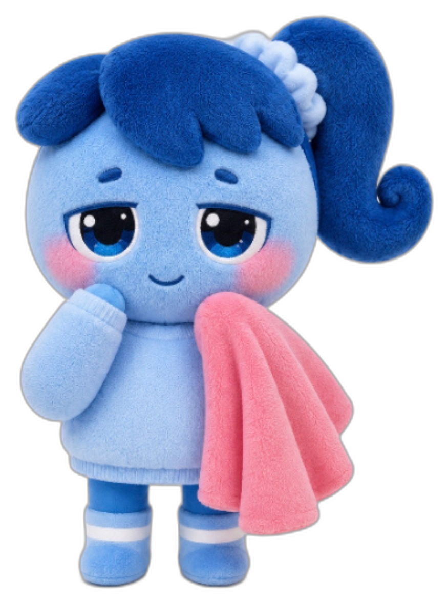 Benzi Blue Scented Plush Toy