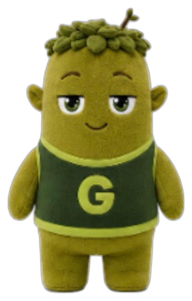 Garter Green Scented Plush Toy